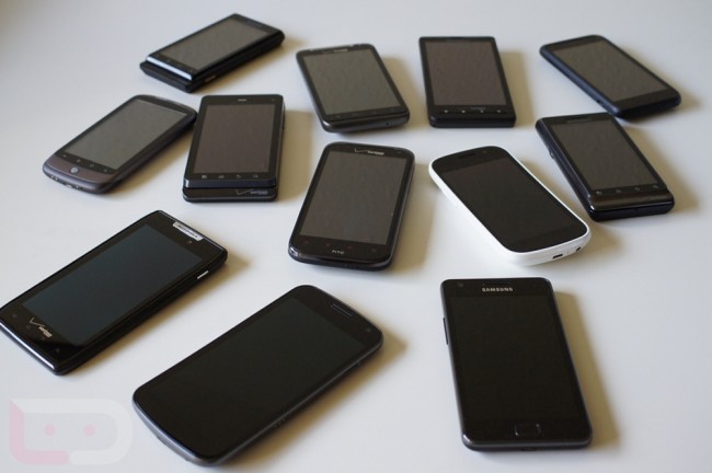 lots of phones2 650x432 Thursday Poll: What's Your Favorite Way to   Communicate With Friends?