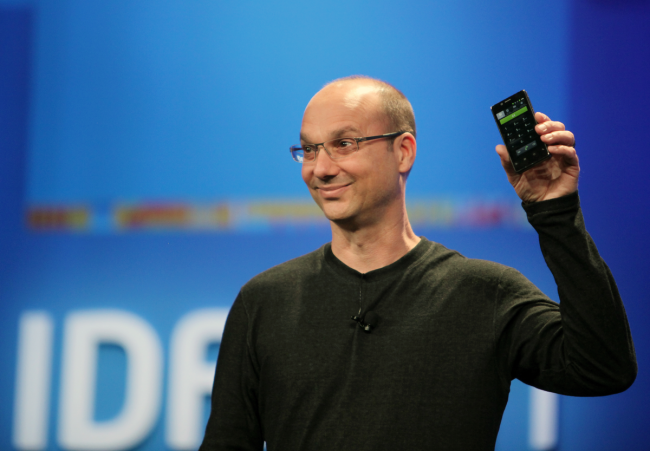 andy rubin 650x451 Andy Rubin:  I Don't Know Anything About  Motorola's Products, Google Built a Firewall Between Moto and Android  Teams