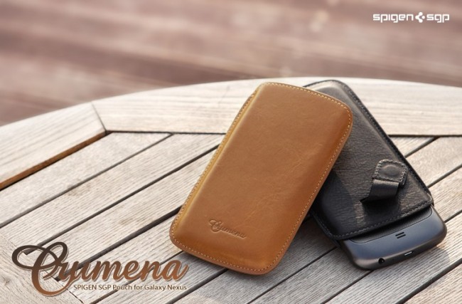 crumena 650x427 Final Case Contest:  Win 1 of 2 Spigen Crumena Leather  Pouches for the Galaxy Nexus