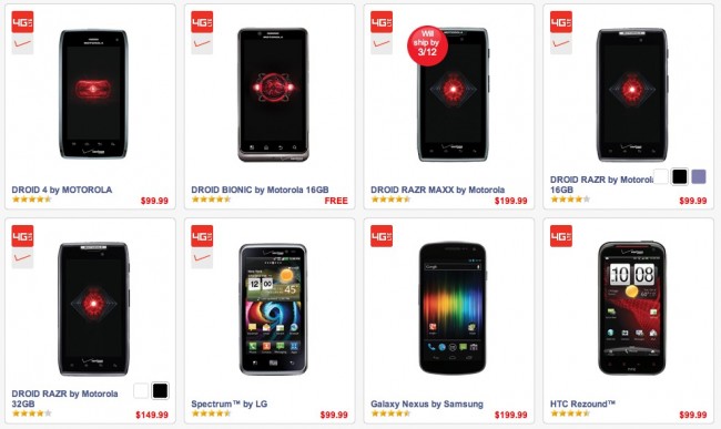 vzw leap day sales 650x387 Reminder:  Verizon Leap Day Sale Happening  Now, Save $100 on the RAZR MAXX and Galaxy Nexus