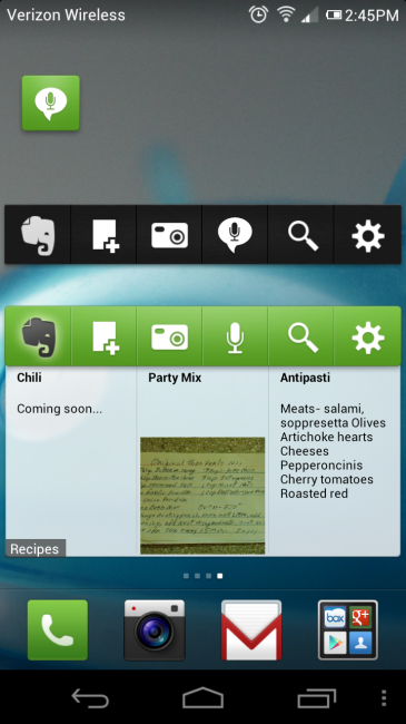 Screenshot 2012 03 27 14 45 48 365x650 Evernote Widget Sees Major Update  – Speech to Text Transcription, Widget Themes, and Customizable Buttons