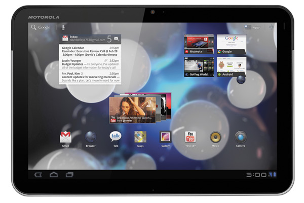 xoom wifi Motorola XOOM WiFi Receiving Android 4.0.4 Build IMM76 –  Quicker Screen Rotation, New Lock Settings, and More