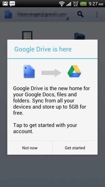 Screenshot 2012 04 24 09 27 06 365x650 Google Drive App is Live in the  Play Store, Actually Just Update Your Docs App