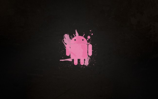 bugdroid splatter dark droidlife 1920x1200 650x406 This Week in the Life   of DROID: 8/31/2012