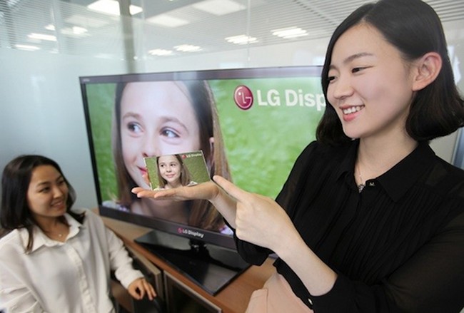  LG Unveils World's First 5″ 1080p Display With 440ppi for   Smartphones