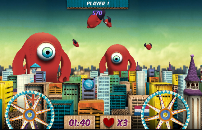 Frisbee Rush 650x417 Frisbee Rush for Android, Controlling a Web Based   Game with Your Mobile