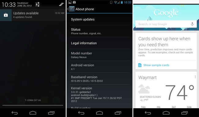 JellyBean Fully Working Verizon Galaxy Nexus Android 4.1 Jelly Bean ROMs   Already Available
