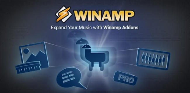 Winamp 650x318 Winamp Turns 15, Introduces In App Store and Album Washer   Tool for Android