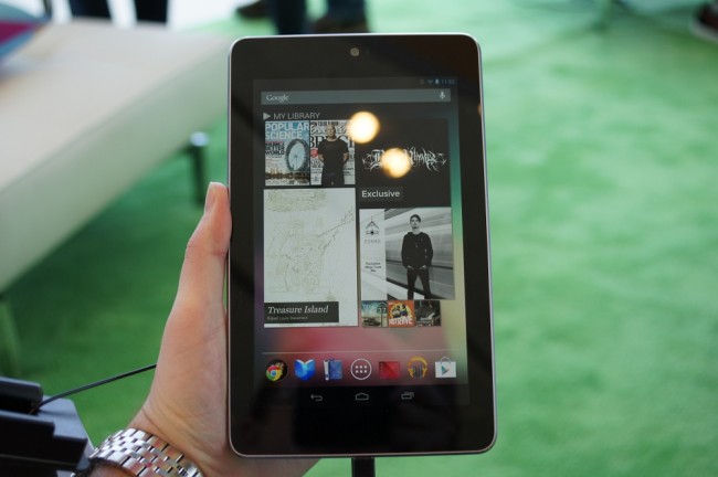 nexus 7 1 650x432 Video:  Quick Hands on With the Google Nexus 7 Tablet