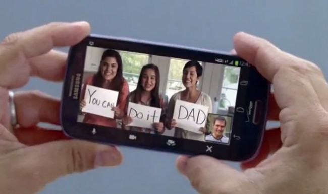 vzw galaxy s32 650x385 Verizon's Galaxy S3 Makes Its Debut in Latest   Commercial