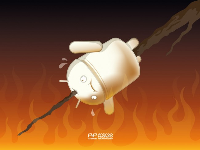 071812 Android Mashmallow wallpaper 1440x1080 650x487 Celebrate National   Marshmallow Toasting Day the Android Way