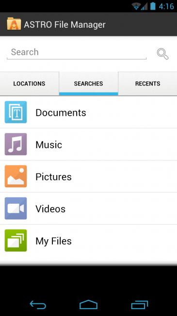 Screenshot 2012 08 28 16 16 15 365x650 Astro File Manager Receives UI   Overhaul With Quicker Navigation, Access to Google Drive and Dropbox