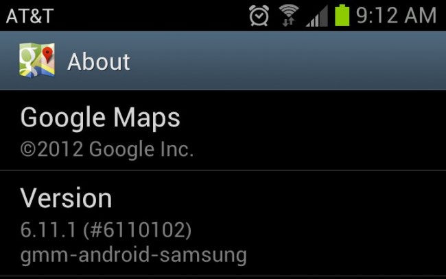 maps update 650x408 Google Maps Updated to Version 6.11.1, Hopefully It   Fixes HTC Rezound Reboot Issues