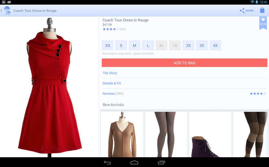 ModCloth Launches Android App Onto Google Play, You’re Just a Click ...