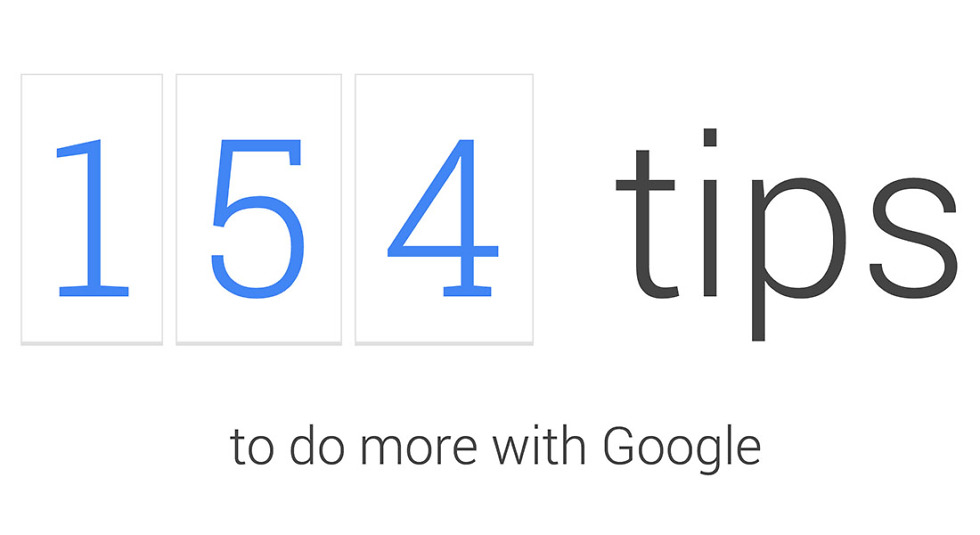 google tips and tricks