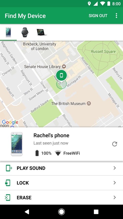 Android Device Manager Just Became “Find My Device