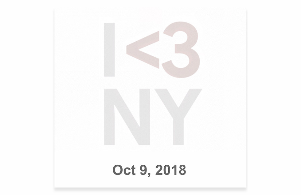 Google Pixel 3 Event October 9