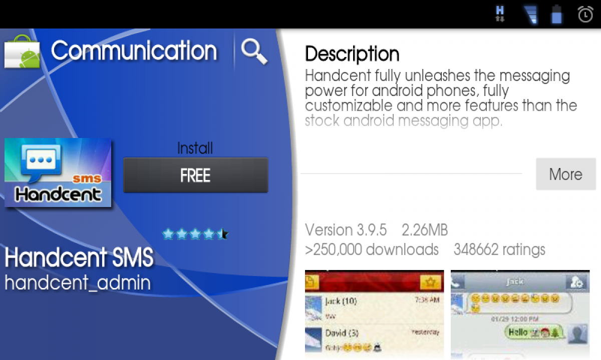 Handcent SMS Receives Update, Brings With It List Of New Features