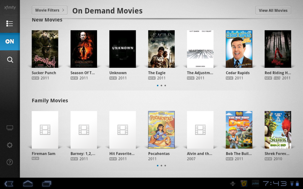 Xfinity Movies Droid Life