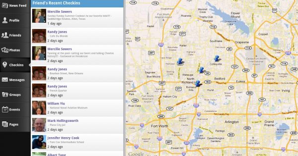 Fb friends mapper Fb friends mapper