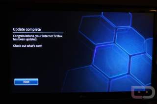 Google TV Honeycomb Update Quick Walk-Through