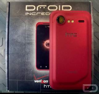 First Look at the Red DROID Incredible 2