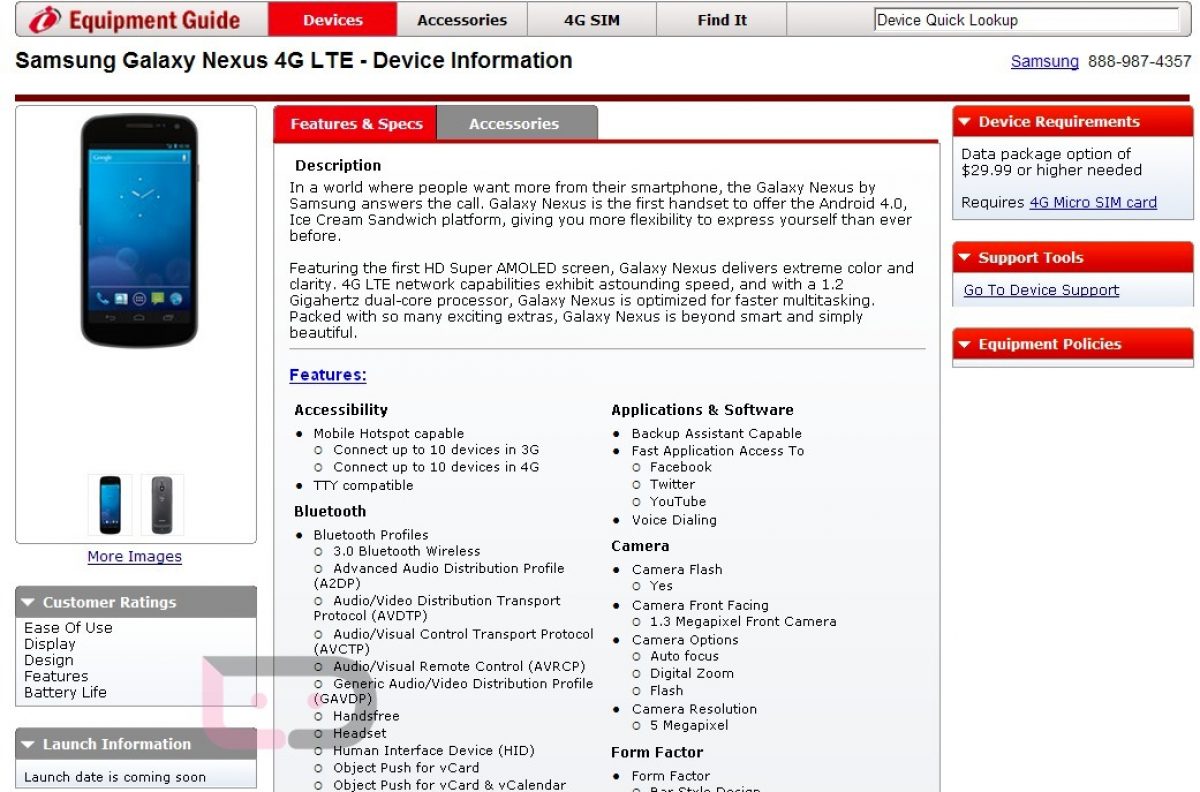 Galaxy Nexus No Longer Launching on December 9? (Updated: More Details)