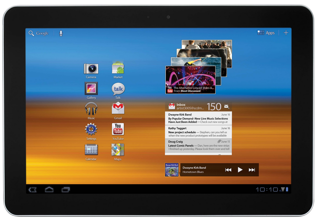 Ice Cream Sandwich Update Rolls Out to Samsung Galaxy Tab 10.1 WiFi Owners