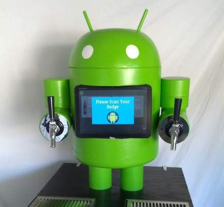 KegDroid Makes Drinking Beer Fun Again, Assuming You Thought It was Boring to Begin With