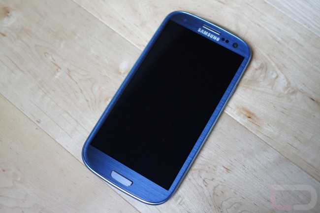 galaxy s3 blue