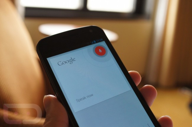 google now voice search