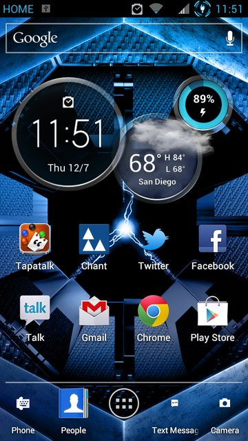 Clock Widget From Atrix HD Pulled, Installable on Your ...