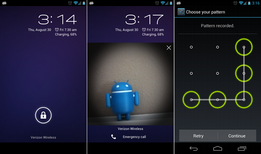 how to change lock screen on android