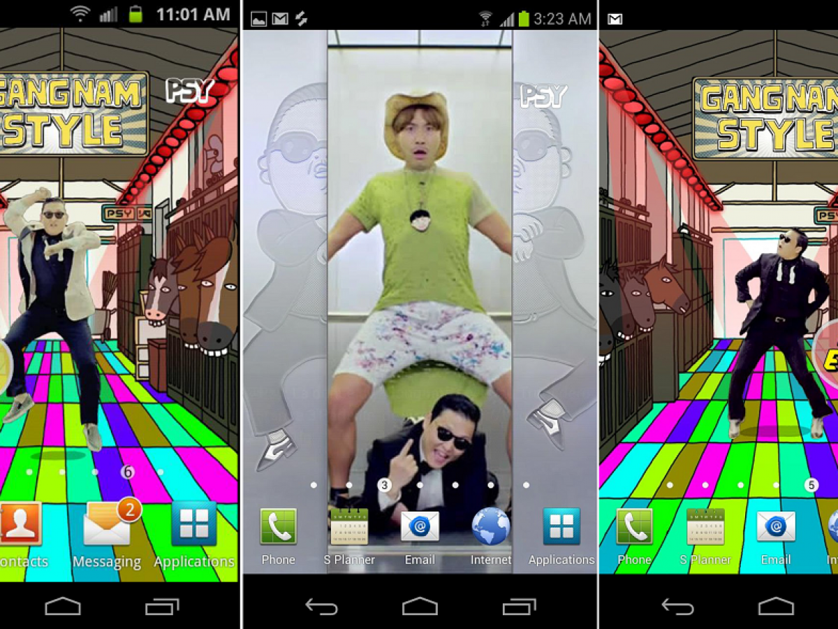 Official Gangnam Style Live Wallpaper, Easily the Most Disturbing App Ever  Made