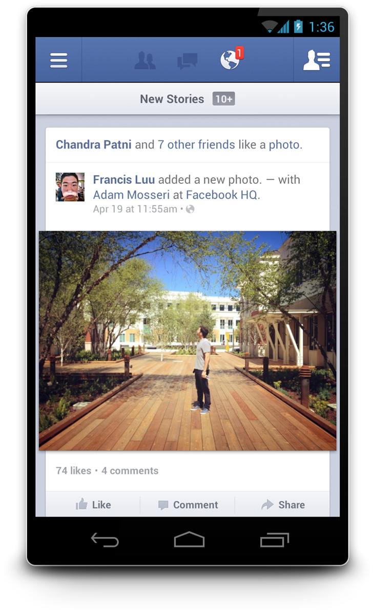 get facebook for android and browse faster download