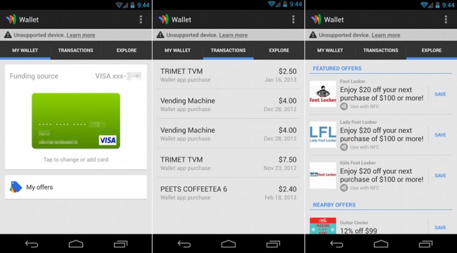 new google wallet