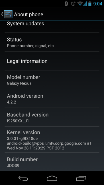 GSM NEXUS 4.2.2