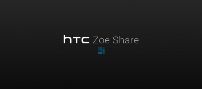 htc zoe share