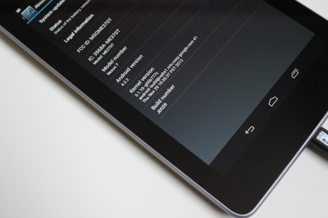 Android 4.2.2 Nexus 7