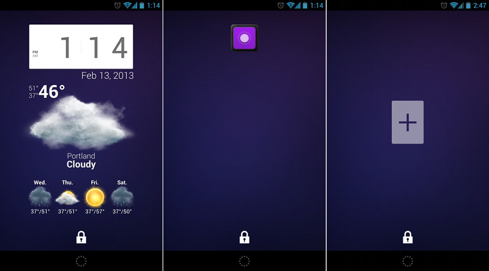 Hate to Admit This, But I'm a Fan of Lock Screen Widgets in Android 4.2
