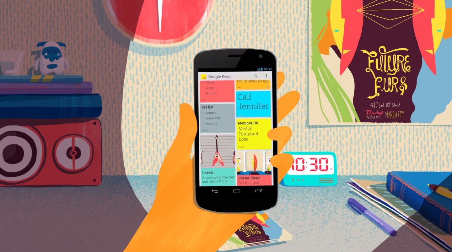 Google Launches Google Keep, Cloud-Based Note Taking App ...