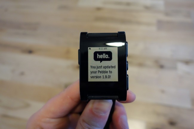 pebble update