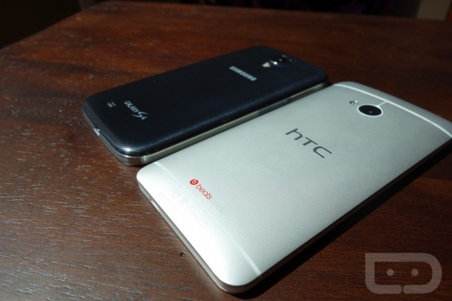 htc one vs galaxy s4