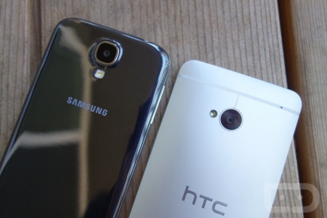 htc one vs galaxy s4