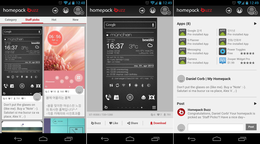 Video Buzz Launcher Brings The Best Custom Android Home Screens To Your Device