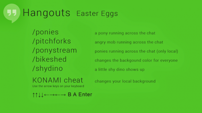 Eastereggs