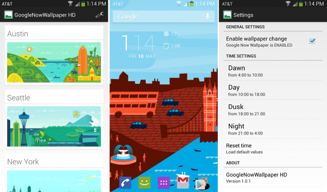 Google Now Wallpapers