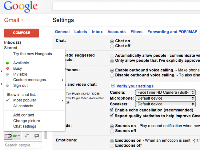 Tip: Manually Turn on Hangouts in Gmail With This Trick