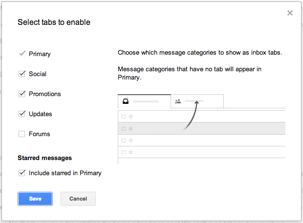 How to: Enable New Gmail Inbox With Categories