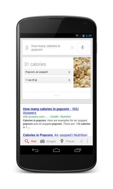 nutrition search